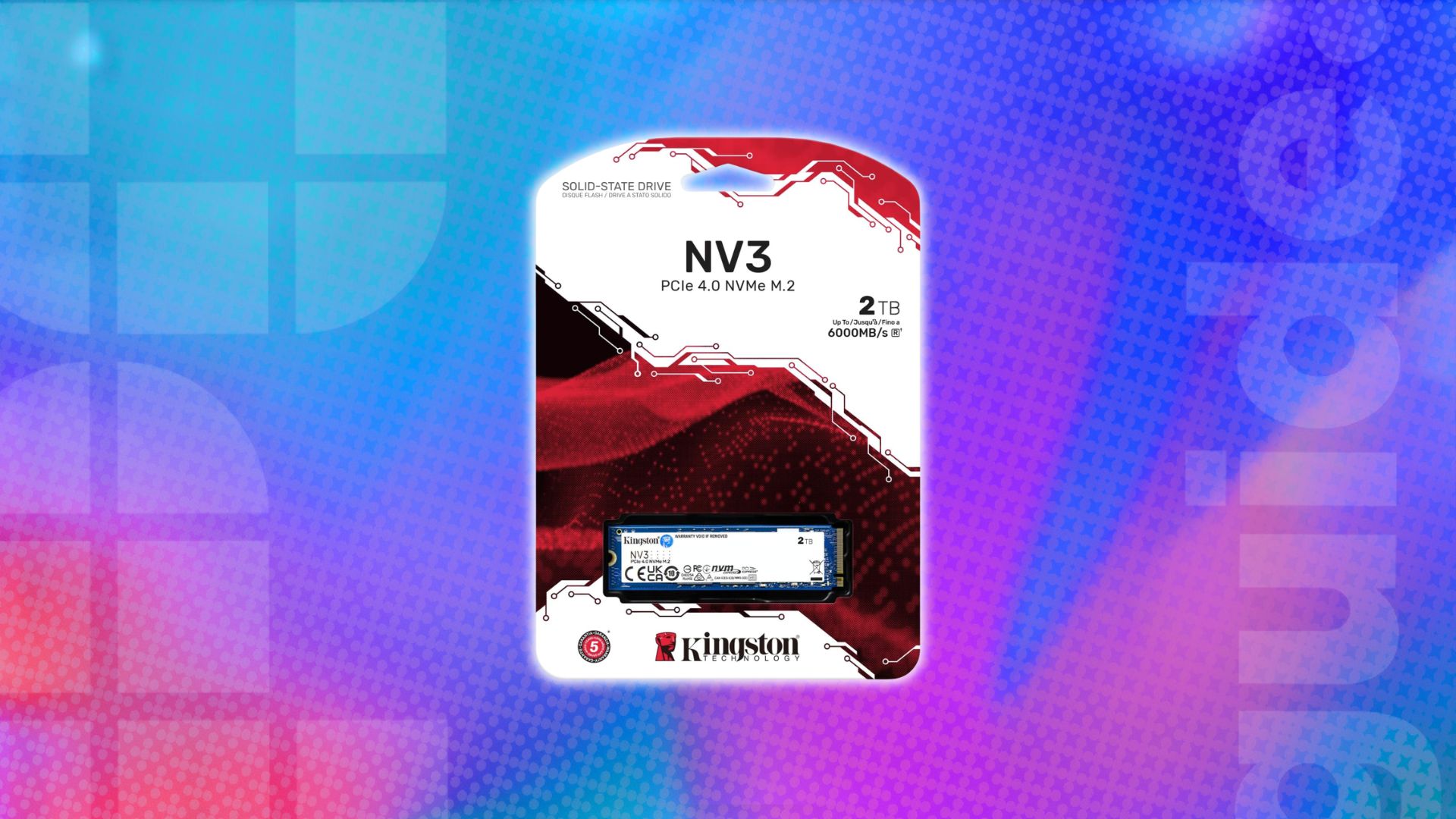 Kingston’s NV3 NVMe range may have the best value 2TB SSD deal right now, and it’s speedy too