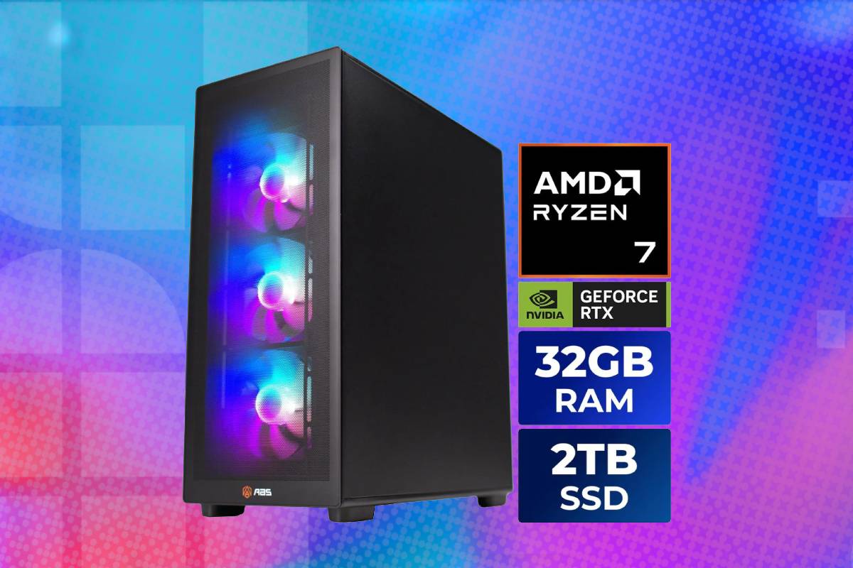 Perfect for QHD gaming on the latest AAA titles, this RTX 5070 Ti and Ryzen 7 9800X3D PC deal also includes 32GB DDR5 and 2TB SSD storage!