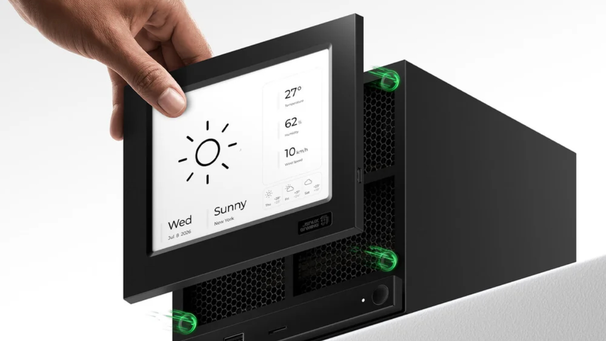 Steam Machine E-Ink and Pixel Matrix faceplates are now available to order and should arrive next month