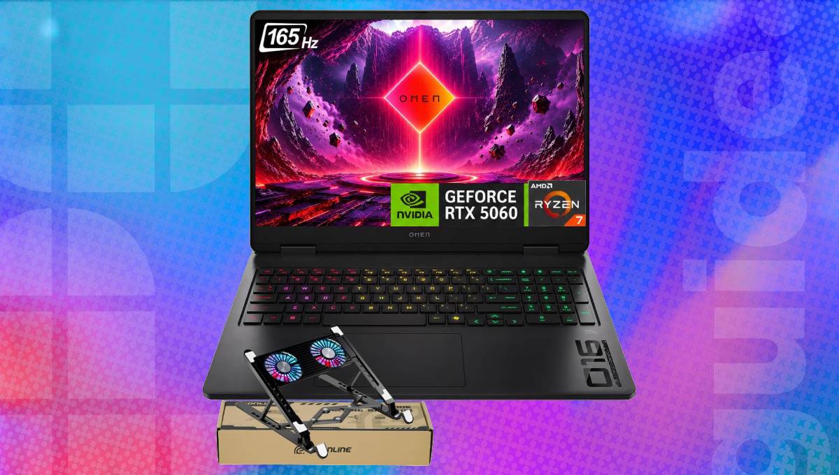 Excellent HP Omen RTX 5060, Ryzen AI 7 350 gaming laptop spotted at its lowest price in 30 days on Amazon