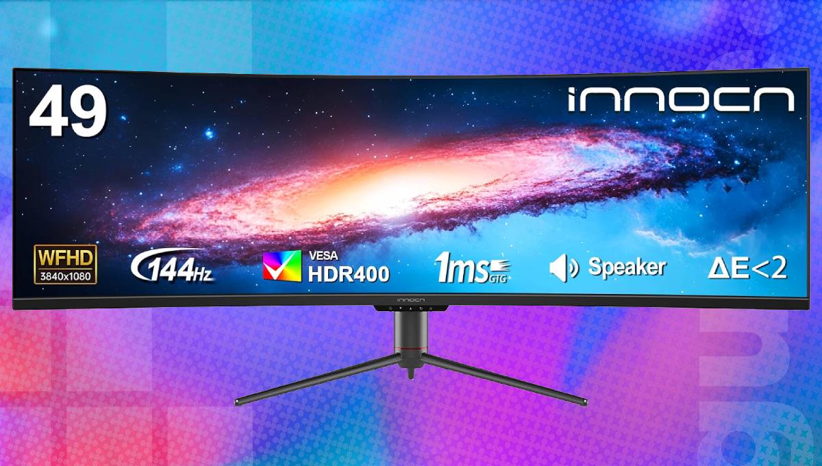 This huge 49-inch WFHD ultrawide monitor has a solid discount on Amazon — now just under $530