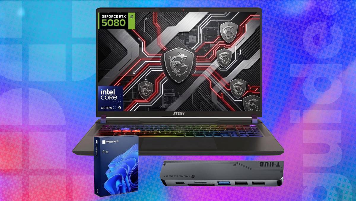 Internet Modem Router Svg Powerhouse MSI RTX 5080, Ultra 9 275HX gaming laptop spotted at its 30 ...
