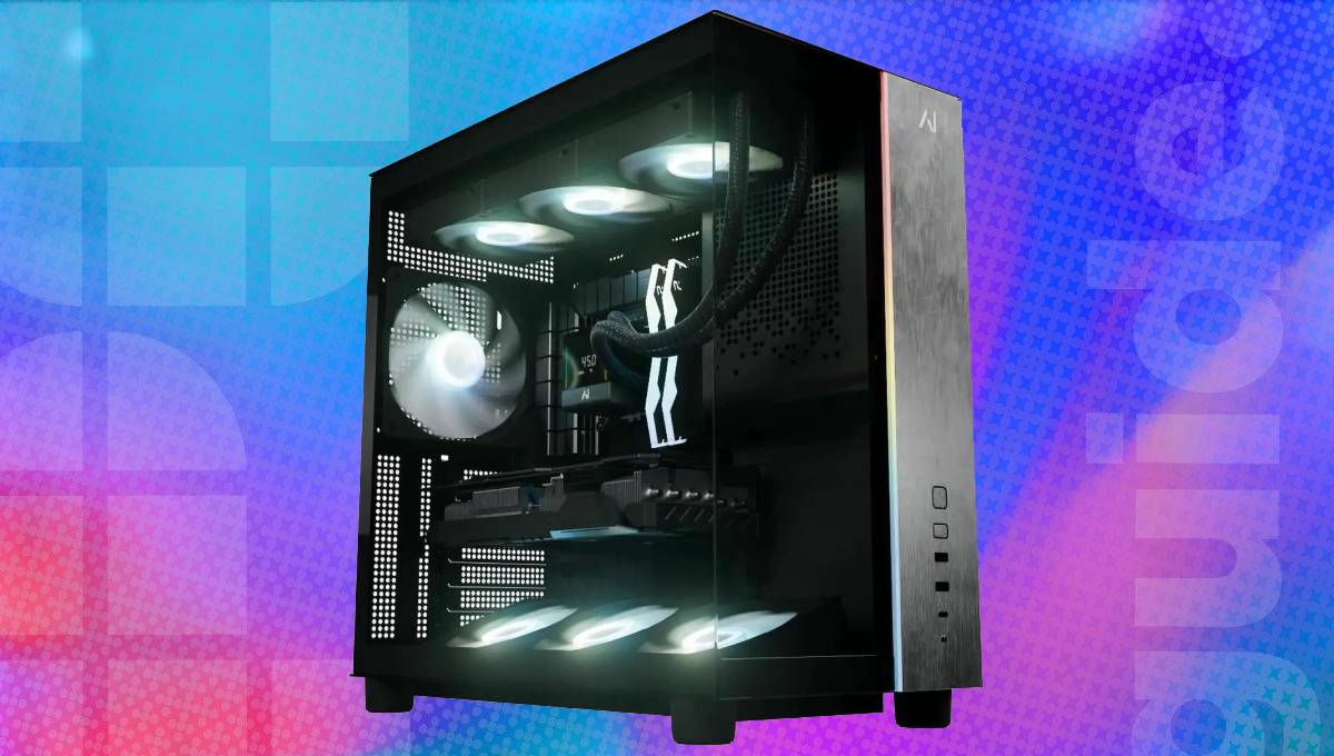 Stylish RTX 5070, 7 7800X3D gaming PC with 850W PSU and 360mm AIO has a decent discount at Newegg
