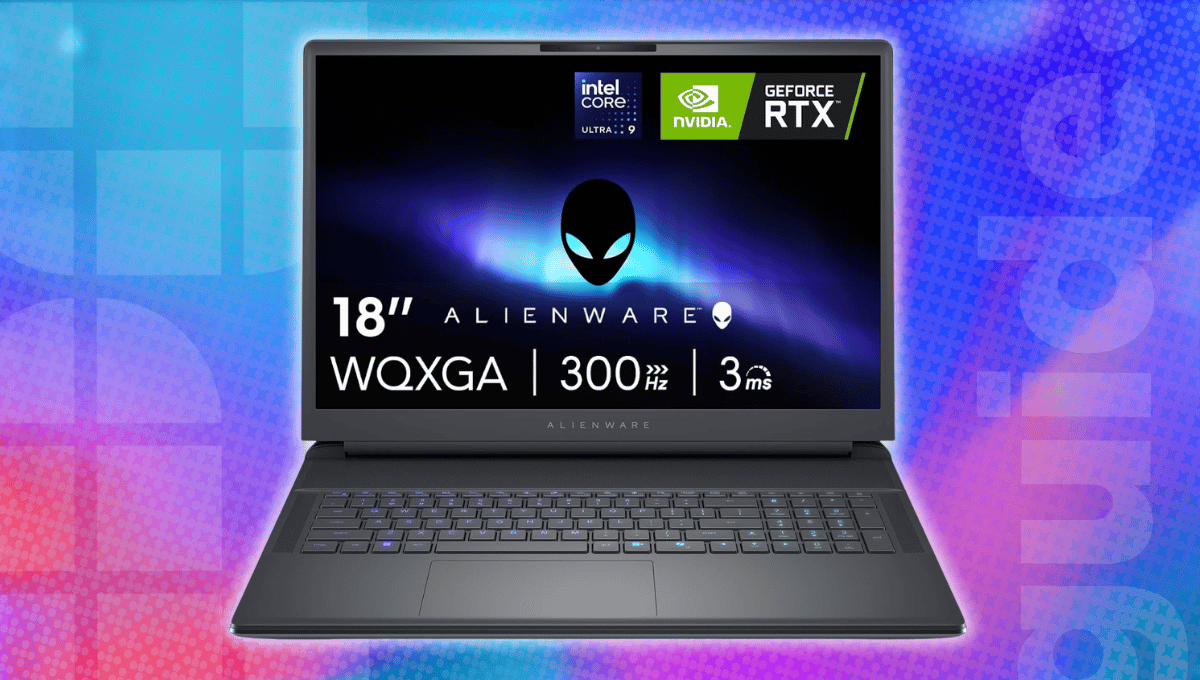 Alienware RTX 5070 gaming laptop with an 18-inch 300Hz display gets ...