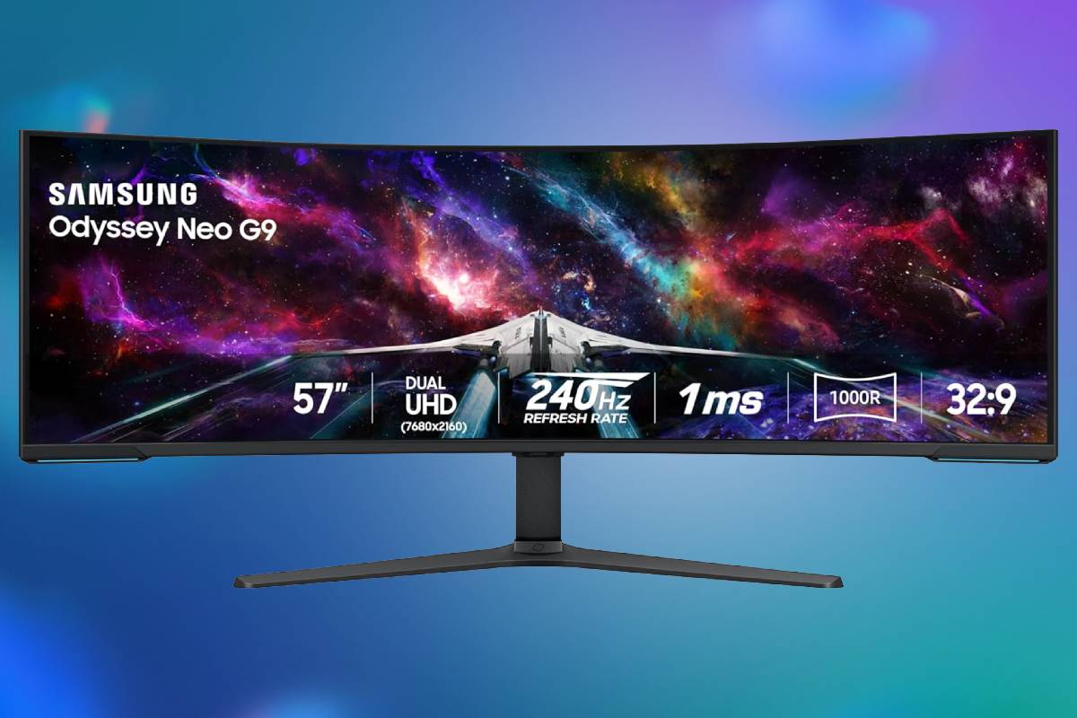 Dual 4K ultrawide Samsung Odyssey Neo G9 monitor deal knocks $400 off the MSRP of this premium display