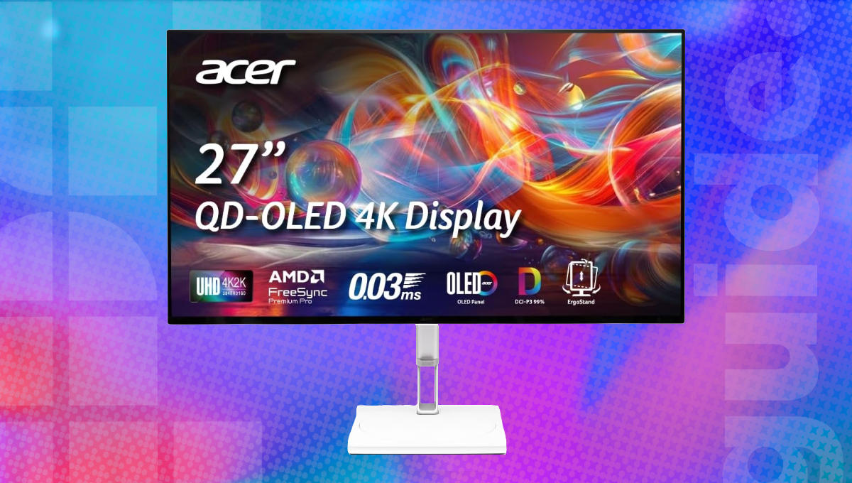 High-spec 4K QD-OLED Acer monitor gets first major discount on Amazon ...