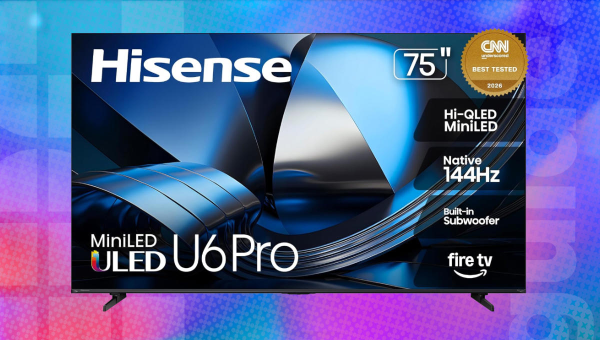 Hisense's 2026 mini-LED TV is still nearly half off after Amazon's ...