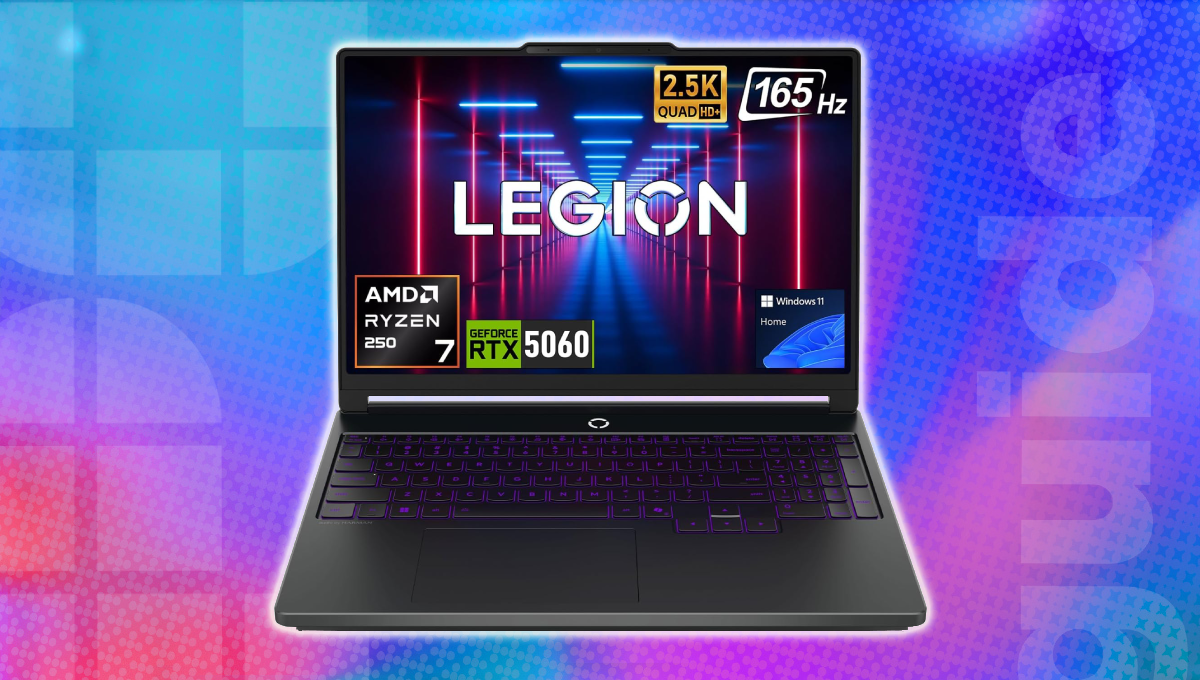 Lenovo Legion 5 with Ryzen 7 250 and RTX 5060 has a 23% discount at ...