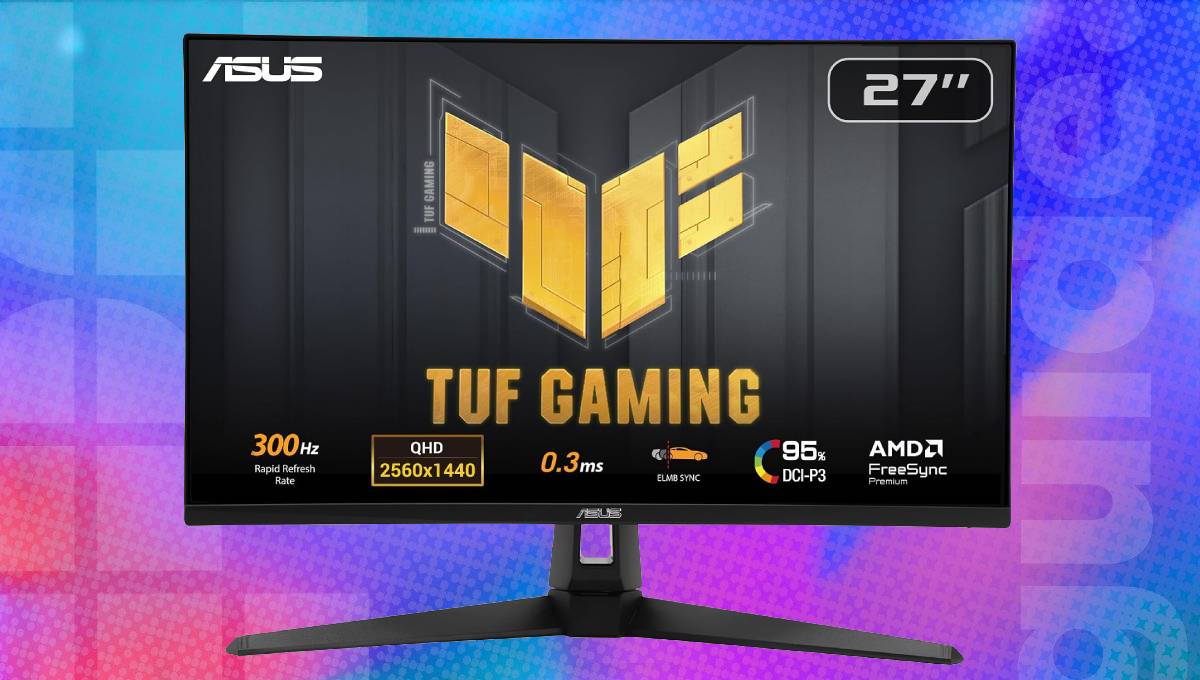 Rapid ASUS TUF 300Hz QHD gaming monitor spotted at its lowest price in months on Amazon
