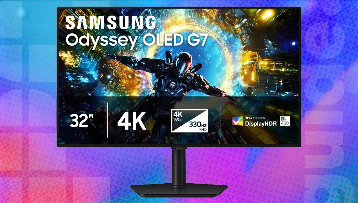 Samsung Odyssey G7 OLED 4K/FHD gaming monitor tumbles to its best price ...