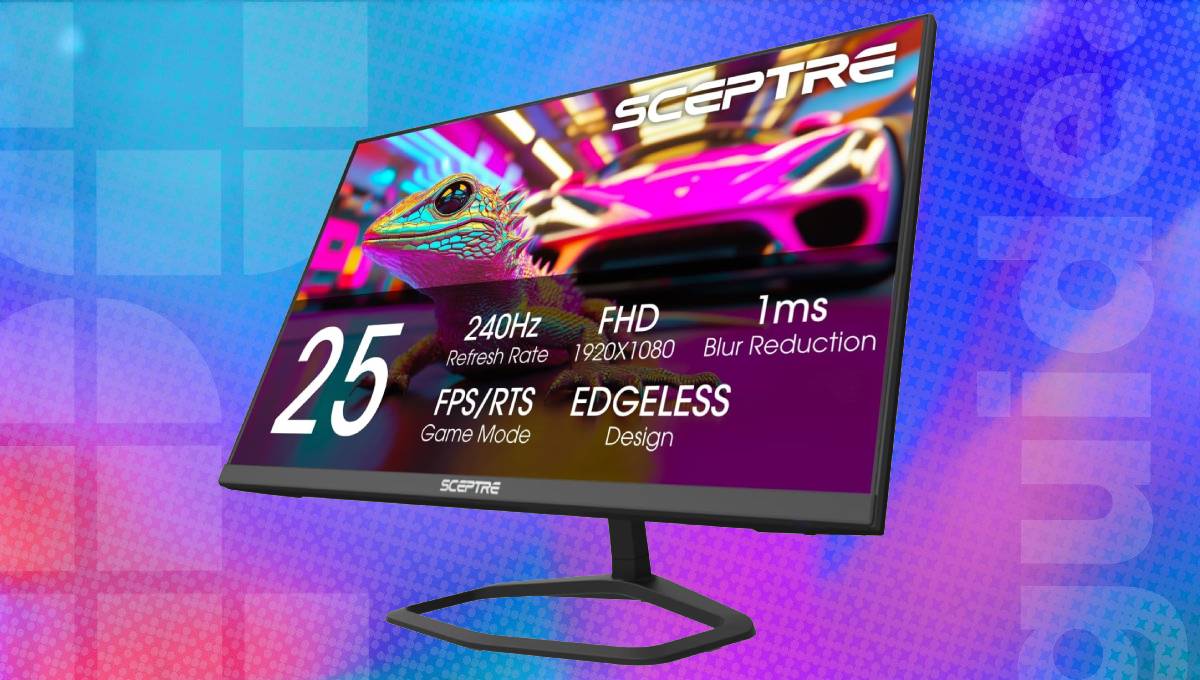 Rapid 240Hz FHD gaming monitor drops under $100 on Amazon with limited-time deal